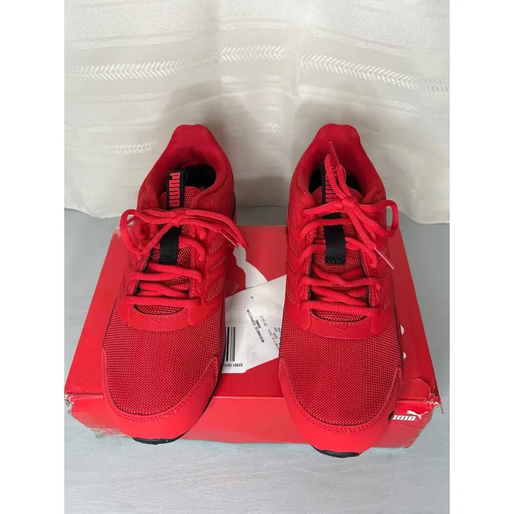 Puma Electro Mens 9.5 For All Time Red Softfoam Running Shoes